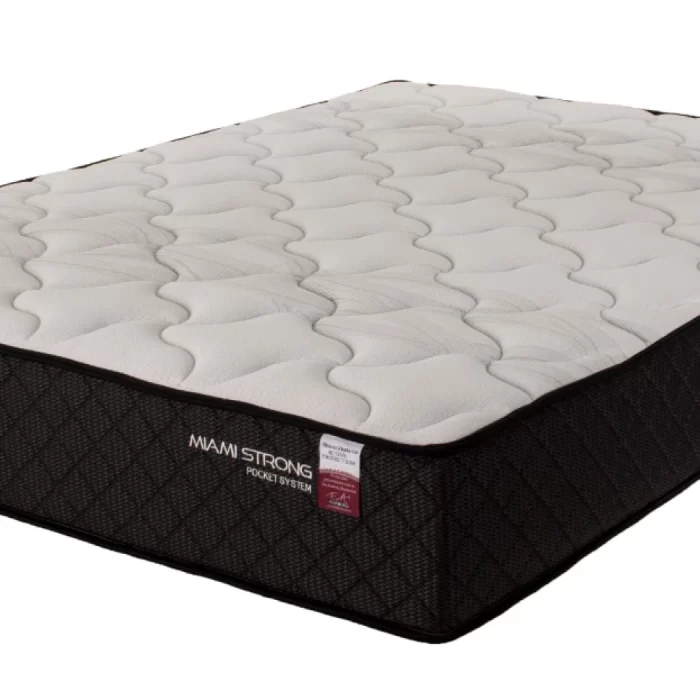 Colchón Miami Strong 2 Plazas Queen 158x198x26
