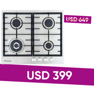 ANAFE A GAS DE ACERO INOXIDABLEBO213NB/N Bompani