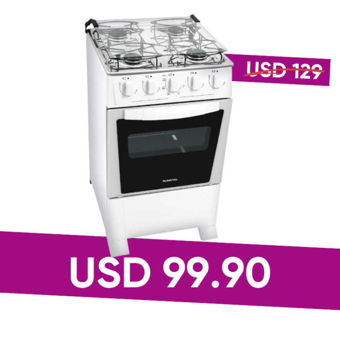 Cocina S/Gas Blanca Punktal PK-250C