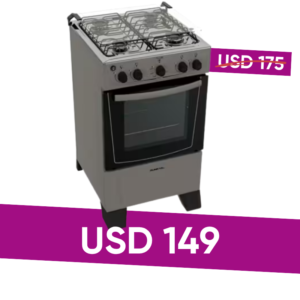 Cocina S/Gas Titanium Punktal PK-420