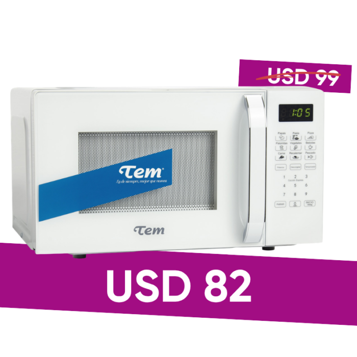 Microondas TEM T1OMI20DW2405 BLANCO