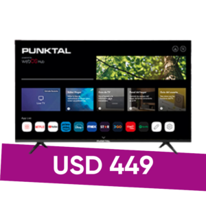 Smart TV Punktal 55" Frameless PK 55W 4K